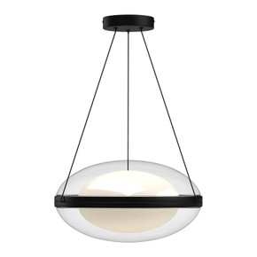Pendants Glass Down by Kuzco Lighting ( 347 | PD76316-BK/OP-UNV Virgo ) 