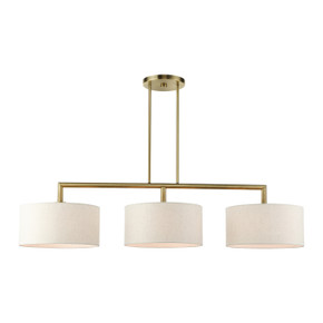 Linear/Island 3 Light Bar by Livex Lighting ( 107 | 49293-01 Monroe ) 