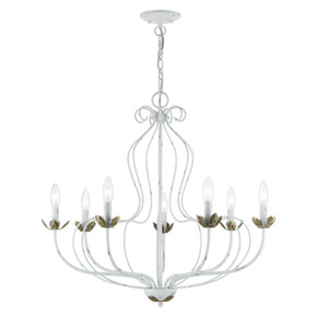 Mid. Chandeliers Candle by Livex Lighting ( 107 | 42907-60 Katarina ) 