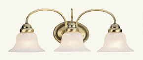 Bathroom Fixtures Three Lights by Livex Lighting ( 107 | 1533-01 Edgemont ) 