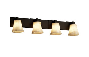 Bathroom Fixtures Four Lights by Justice Designs ( 102 | CLD-8924-20-DBRZ-LED4-2800 Clouds ) 
