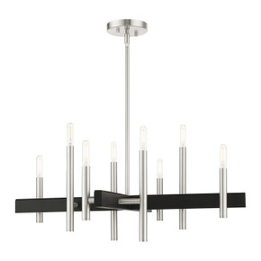 Mid. Chandeliers Candle by Livex Lighting ( 107 | 49348-91 Denmark ) 