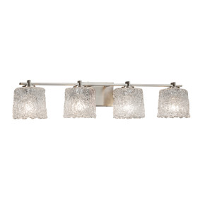   by Justice Designs ( 102 | GLA-8444-30-LACE-NCKL Veneto Luce ) 