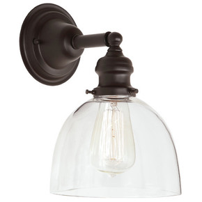 Sconces Single Glass by JVI Designs ( 261 | 1210-08 S5 Union Square ) 