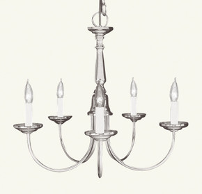 Mini Chandeliers Candle by Livex Lighting ( 107 | 6030-91 Home Basics ) 