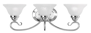 Bathroom Fixtures Three Lights by Livex Lighting ( 107 | 6103-05 Coronado ) 