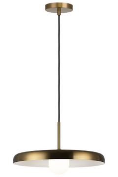 Pendants Metal Shade by Matteo Lighting ( 423 | C34421AGOP Creston ) 