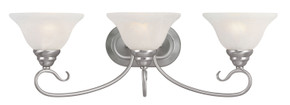 Bathroom Fixtures Three Lights by Livex Lighting ( 107 | 6103-91 Coronado ) 