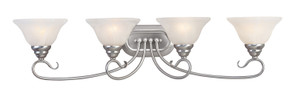 Bathroom Fixtures Four Lights by Livex Lighting ( 107 | 6104-91 Coronado ) 