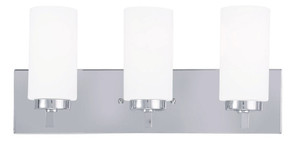 Bathroom Fixtures Three Lights by Livex Lighting ( 107 | 16373-05 West Lake ) 
