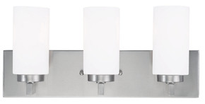 Bathroom Fixtures Three Lights by Livex Lighting ( 107 | 16373-91 West Lake ) 