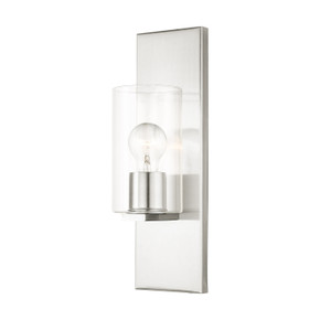 Sconces Single Glass by Livex Lighting ( 107 | 16551-91 Zurich ) 