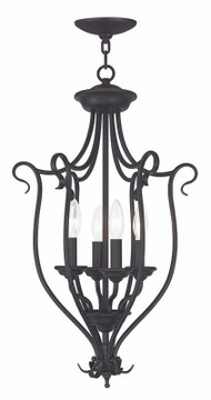 Foyer/Hall Lanterns Open Frame by Livex Lighting ( 107 | 6137-07 Coronado ) 