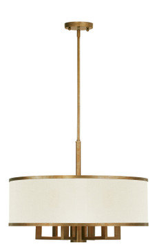 Mid. Chandeliers Drum Shade by Livex Lighting ( 107 | 62614-48 Park Ridge ) 