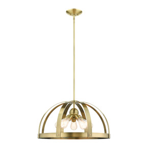 Pendants Open Frame by Livex Lighting ( 107 | 49645-01 Stoneridge ) 
