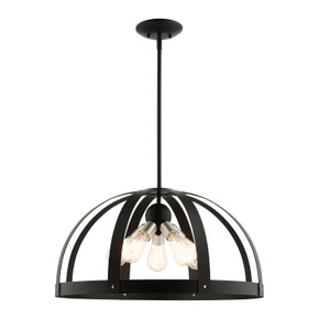 Pendants Open Frame by Livex Lighting ( 107 | 49645-14 Stoneridge ) 