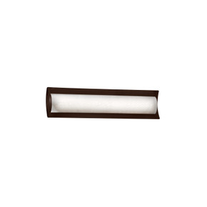 Bathroom Fixtures Cylindrical / Linear by Justice Designs ( 102 | FSN-8631-WEVE-DBRZ Fusion ) 