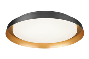 Flush Mounts Glass Down by Matteo Lighting ( 423 | M15602BK Vieno ) 