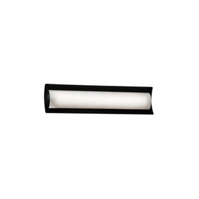 Bathroom Fixtures Cylindrical / Linear by Justice Designs ( 102 | FSN-8631-WEVE-MBLK Fusion ) 
