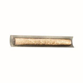 Bathroom Fixtures Cylindrical / Linear by Justice Designs ( 102 | FSN-8635-MROR-NCKL Fusion ) 