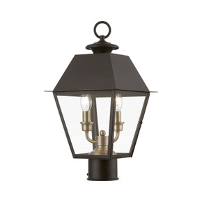 Exterior Post/Pier Head by Livex Lighting ( 107 | 27216-07 Wentworth ) 
