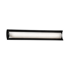 Bathroom Fixtures Cylindrical / Linear by Justice Designs ( 102 | FSN-8635-WEVE-MBLK Fusion ) 