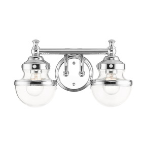 Bathroom Fixtures Two Lights by Livex Lighting ( 107 | 17412-05 Oldwick ) 
