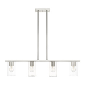 Linear/Island 4 Light + by Livex Lighting ( 107 | 45474-91 Zurich ) 