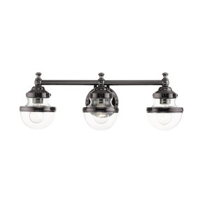 Bathroom Fixtures Three Lights by Livex Lighting ( 107 | 17413-46 Oldwick ) 