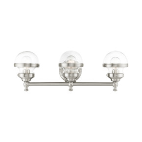 Bathroom Fixtures Three Lights by Livex Lighting ( 107 | 17413-91 Oldwick ) 