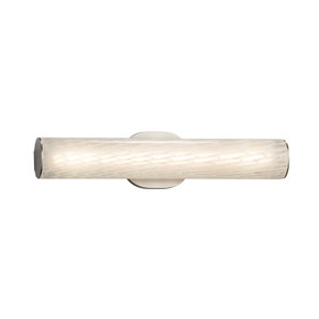 Bathroom Fixtures Cylindrical / Linear by Justice Designs ( 102 | FSN-8651-WEVE-NCKL Fusion ) 