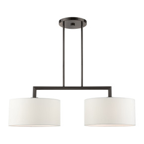 Linear/Island 2 Light Bar by Livex Lighting ( 107 | 45492-46 Meridian ) 