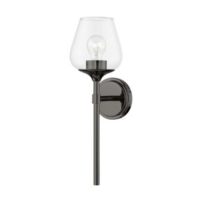 Sconces Single Glass by Livex Lighting ( 107 | 17471-46 Willow ) 