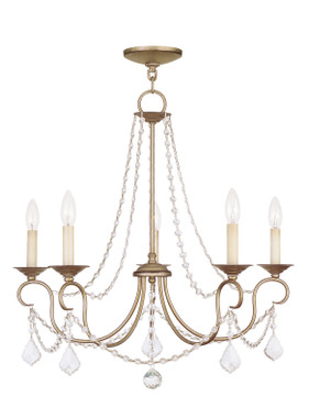Mid. Chandeliers Candle by Livex Lighting ( 107 | 6515-73 Pennington ) 