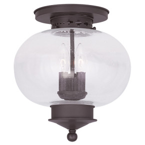 Semi-Flush Mts. Bowl Style by Livex Lighting ( 107 | 5037-07 Harbor ) 