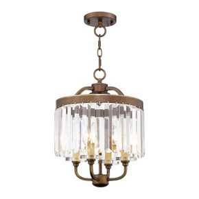 Semi-Flush Mts. Candle by Livex Lighting ( 107 | 50543-64 Ashton ) 