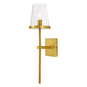 Sconces Single Glass by JVI Designs ( 261 | 1274-10 Kent ) 