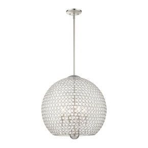Pendants Glass Down by Livex Lighting ( 107 | 45724-91 Cassandra ) 