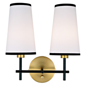 Sconces Double Candle by JVI Designs ( 261 | 1276-10 Bellevue ) 
