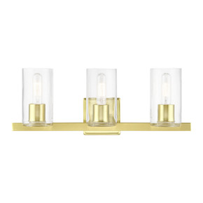 Bathroom Fixtures Three Lights by Livex Lighting ( 107 | 18033-12 Clarion ) 