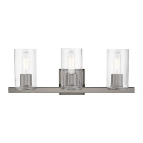 Bathroom Fixtures Three Lights by Livex Lighting ( 107 | 18033-46 Clarion ) 