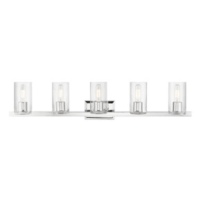 Bathroom Fixtures Five+Lights by Livex Lighting ( 107 | 18035-05 Clarion ) 