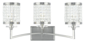 Bathroom Fixtures Three Lights by Livex Lighting ( 107 | 50563-91 Grammercy ) 