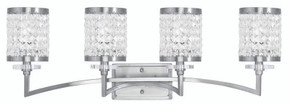 Bathroom Fixtures Four Lights by Livex Lighting ( 107 | 50564-91 Grammercy ) 