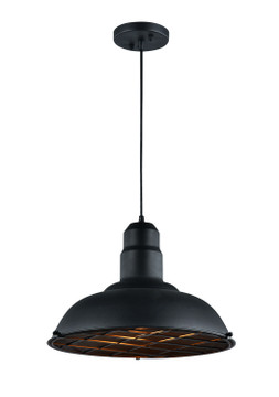 Pendants Metal Shade by Matteo Lighting ( 423 | C54111MB Clarkson Series ) 