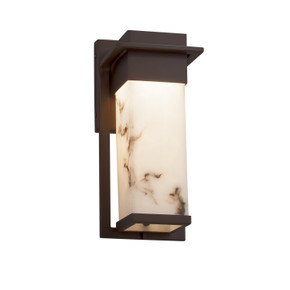 Exterior Wall Mount by Justice Designs ( 102 | FAL-7541W-DBRZ LumenAria ) 