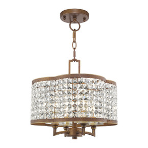 Mini Chandeliers Candle by Livex Lighting ( 107 | 50574-64 Grammercy ) 