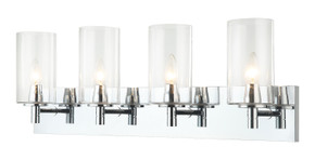 Bathroom Fixtures Four Lights by Matteo Lighting ( 423 | S04904CHCL Candela ) 