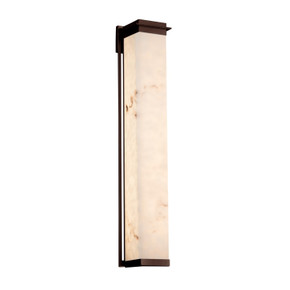 Exterior Wall Mt./Flush by Justice Designs ( 102 | FAL-7547W-DBRZ LumenAria ) 