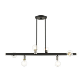 Linear/Island 4 Light + by Livex Lighting ( 107 | 45866-04 Bannister ) 